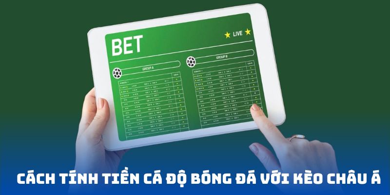 Cách tính tiền cá độ bóng đá với kèo châu Á